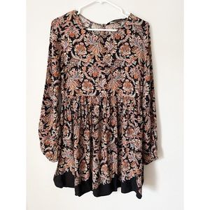 Zara Trafaluc Paisley Tunic